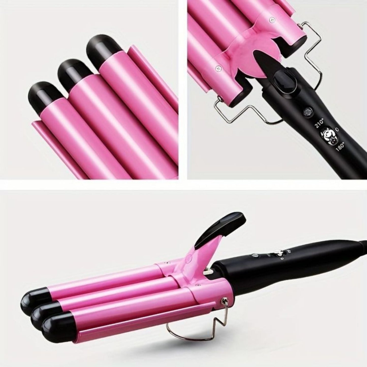 Fer à Boucler Premium – Boucles Parfaites, Résultat Salon