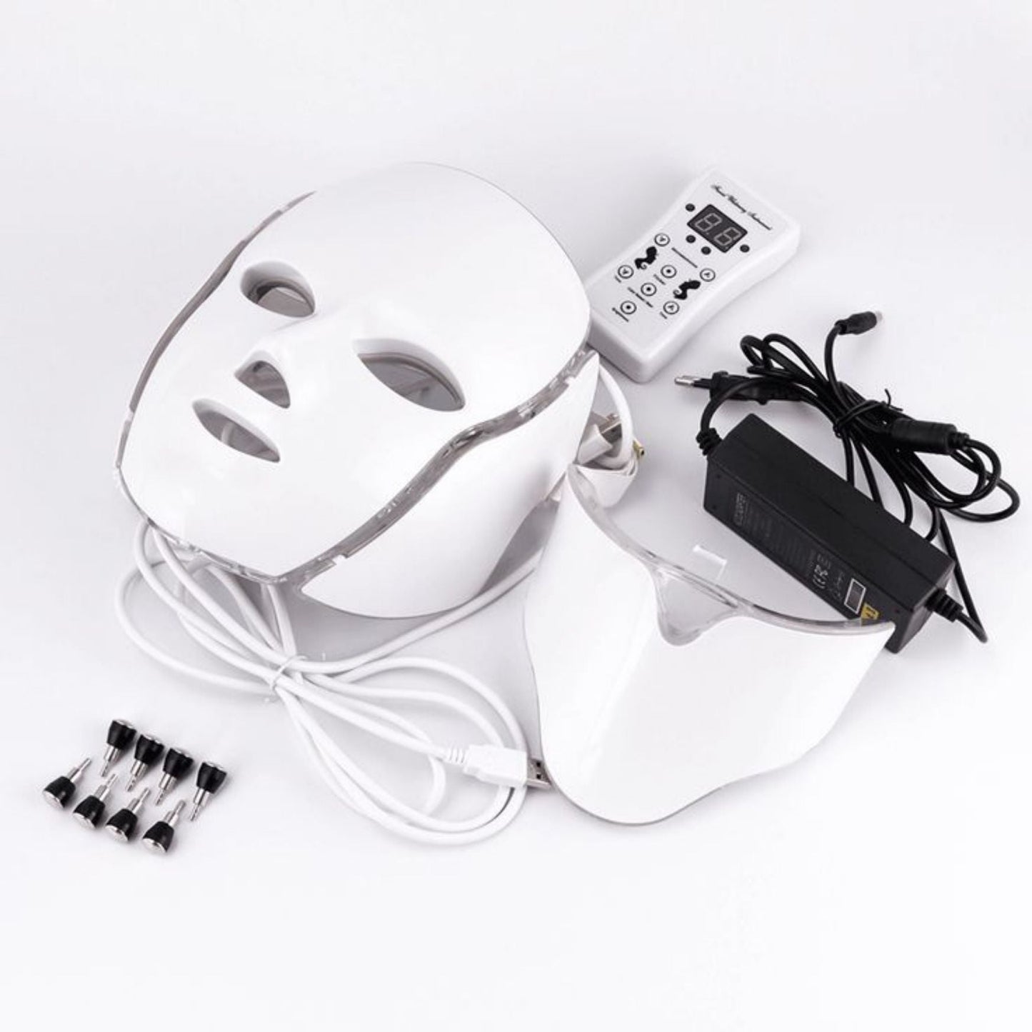 Masque LED 7 Couleurs – Soin Complet pour une Peau Radieuse