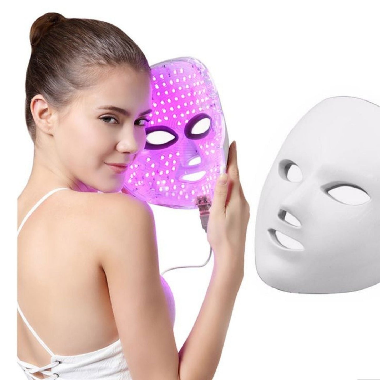 Masque LED 7 Couleurs – Soin Complet pour une Peau Radieuse