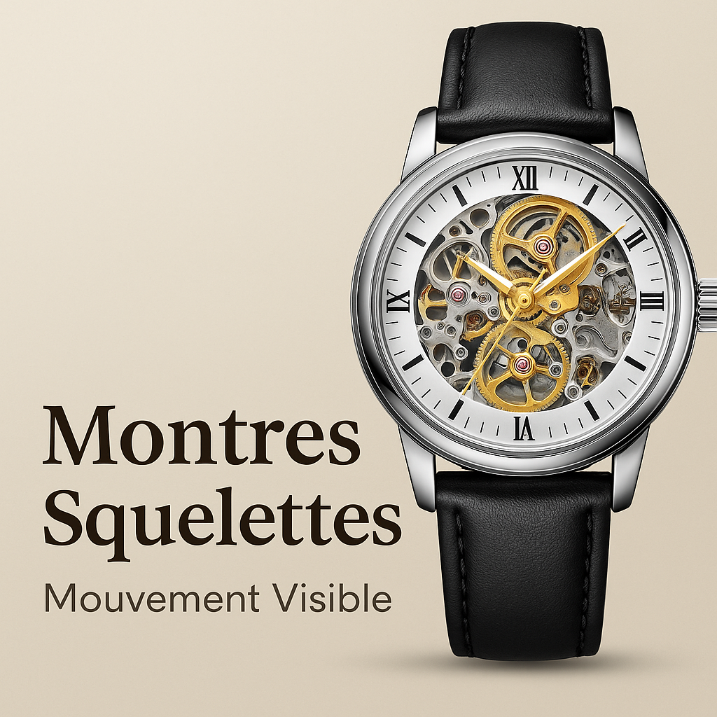 Montres Squelettes – Mouvement Visible