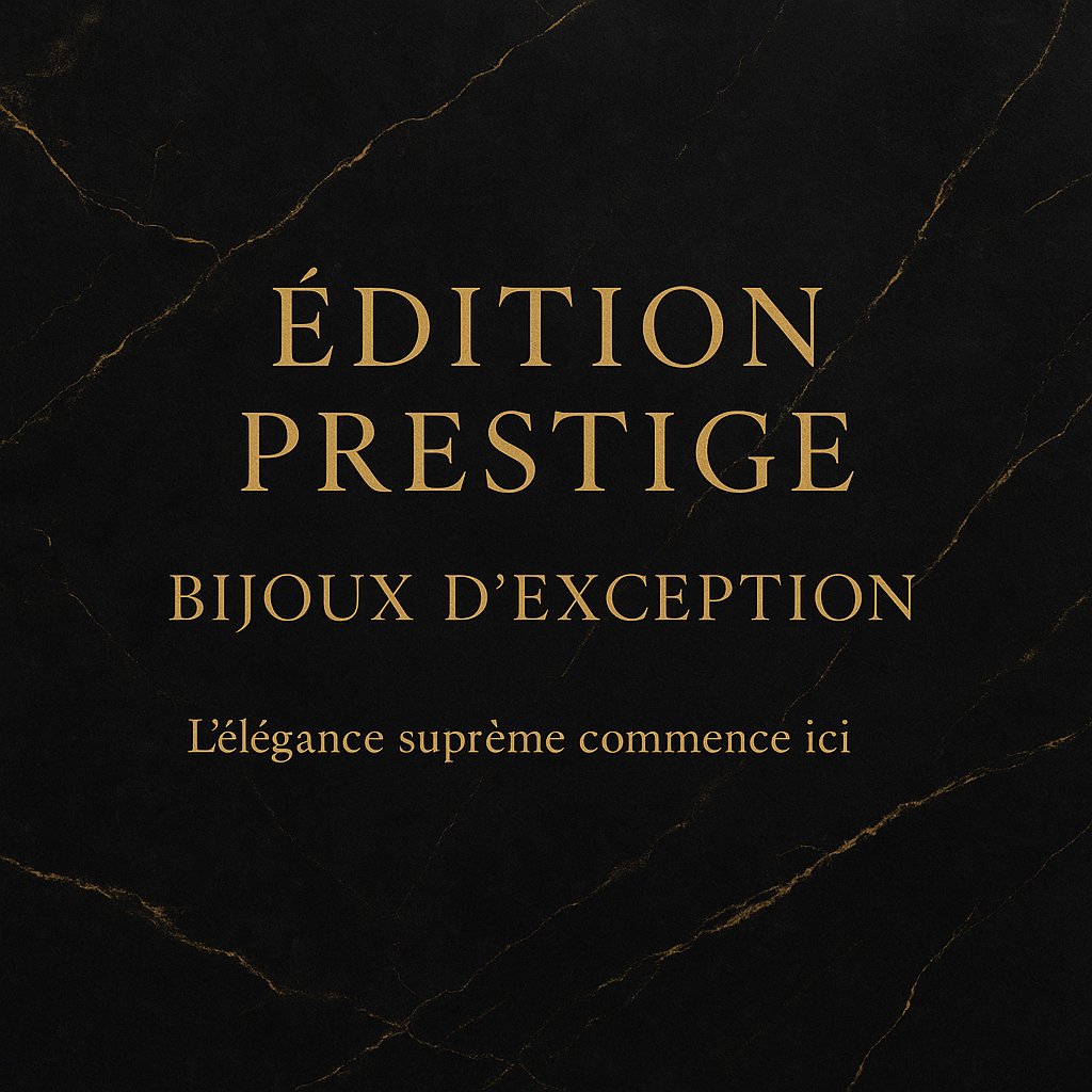 Édition Prestige – Bijoux d’Exception