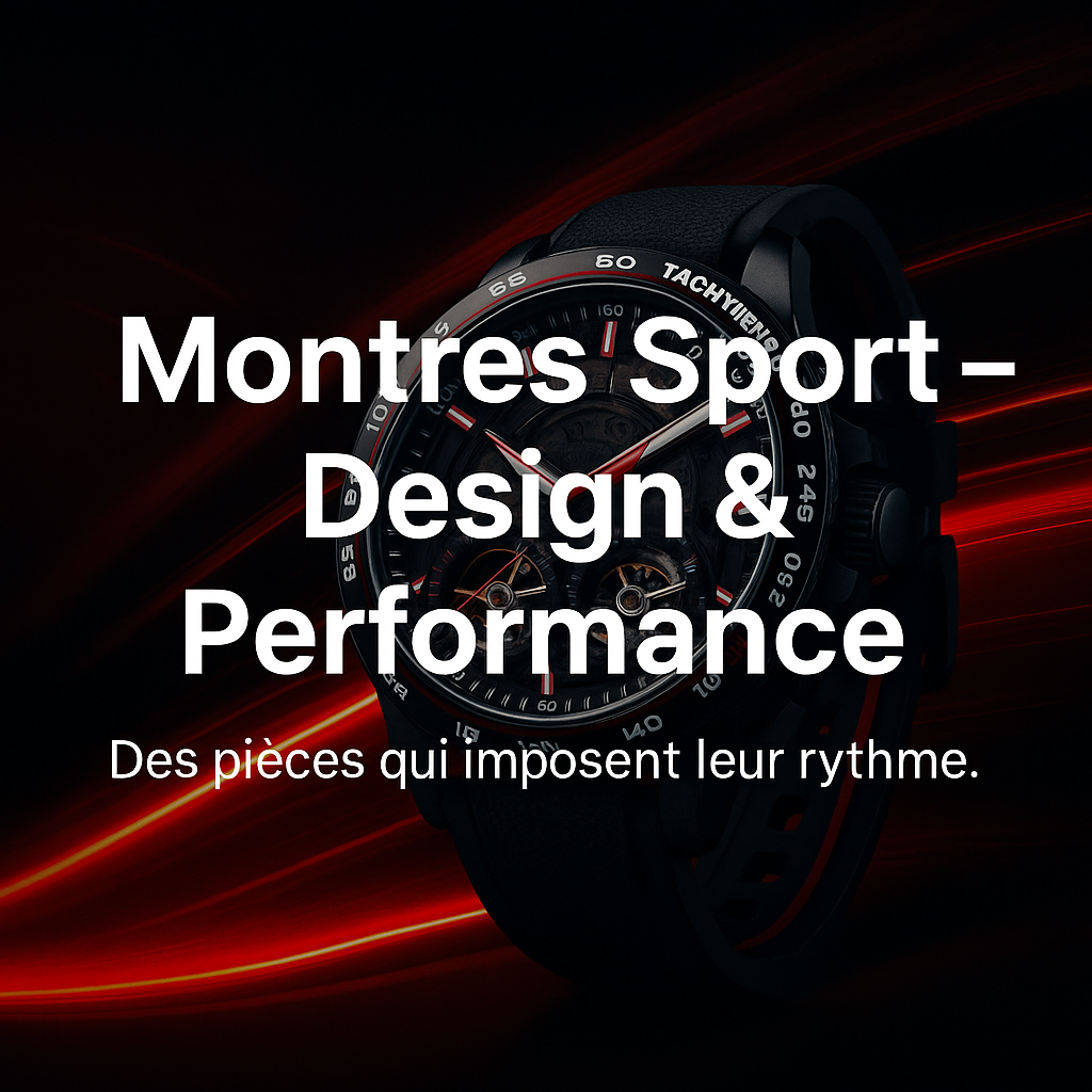 Montres Sport – Design & Performance