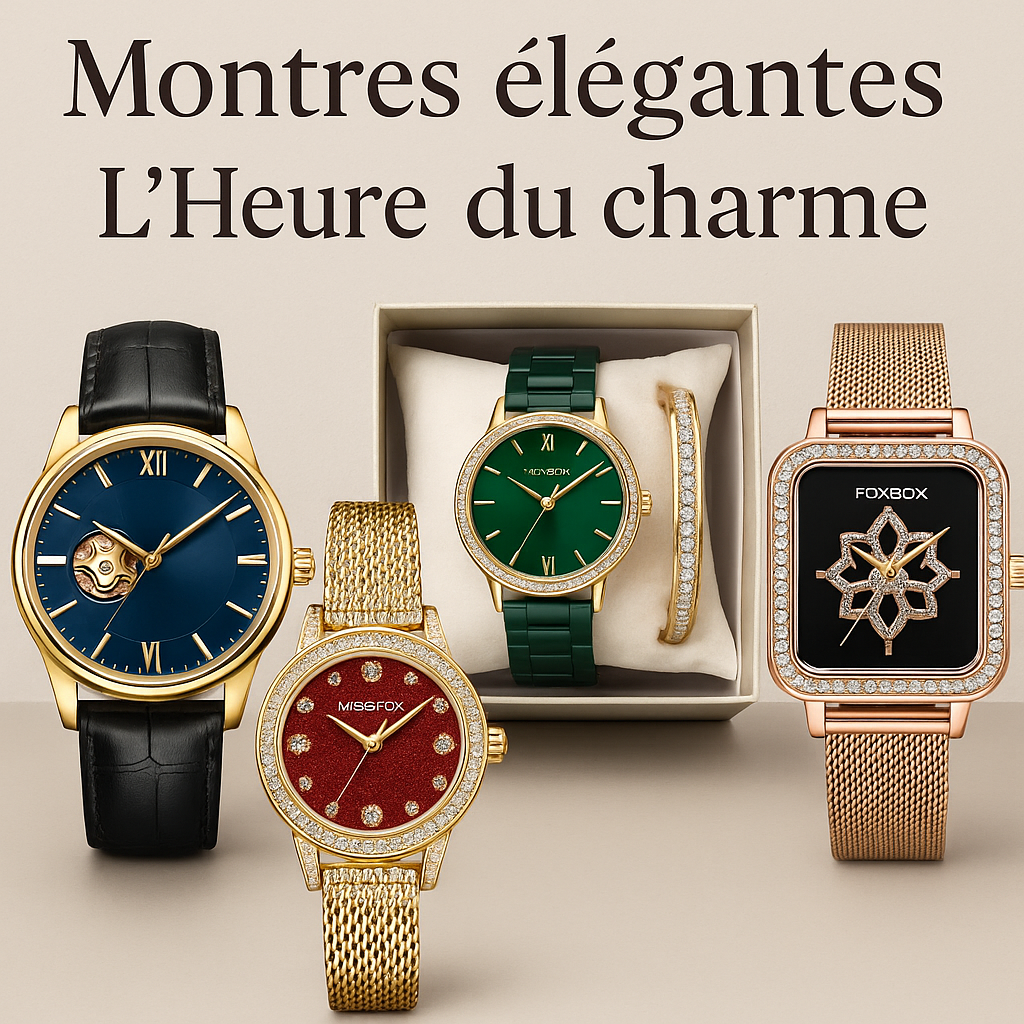 Montres Élégantes – L’Heure du Charme