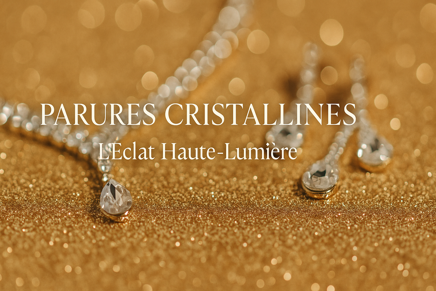 Parures Cristallines – L’Éclat Haute-Lumière