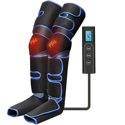 Massage Jambes 360° avec Chauffe Genoux – Sans Fil & Compression Intelligente
