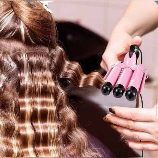 Fer à Boucler Premium – Boucles Parfaites, Résultat Salon