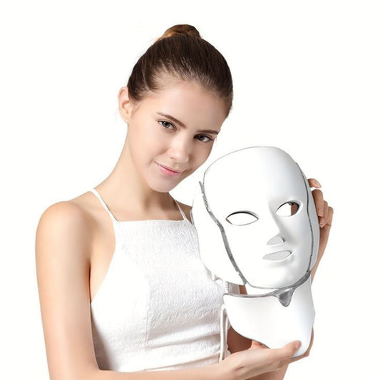 Masque LED 7 Couleurs – Soin Complet pour une Peau Radieuse