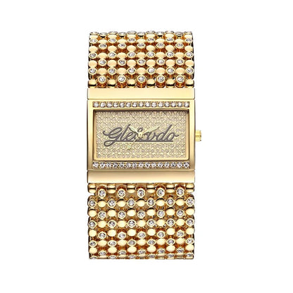 G&D G027 – Montre Bijou Femme Dorée (Édition Glamour & Élégance)