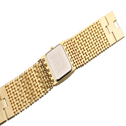 G&D G027 – Montre Bijou Femme Dorée (Édition Glamour & Élégance)