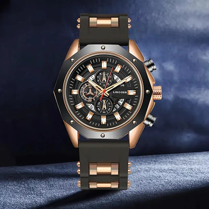 Montre Homme – Sport Élégant & Quartz Précis