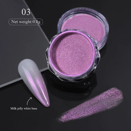 Poudre de pigmentation pour ongle
