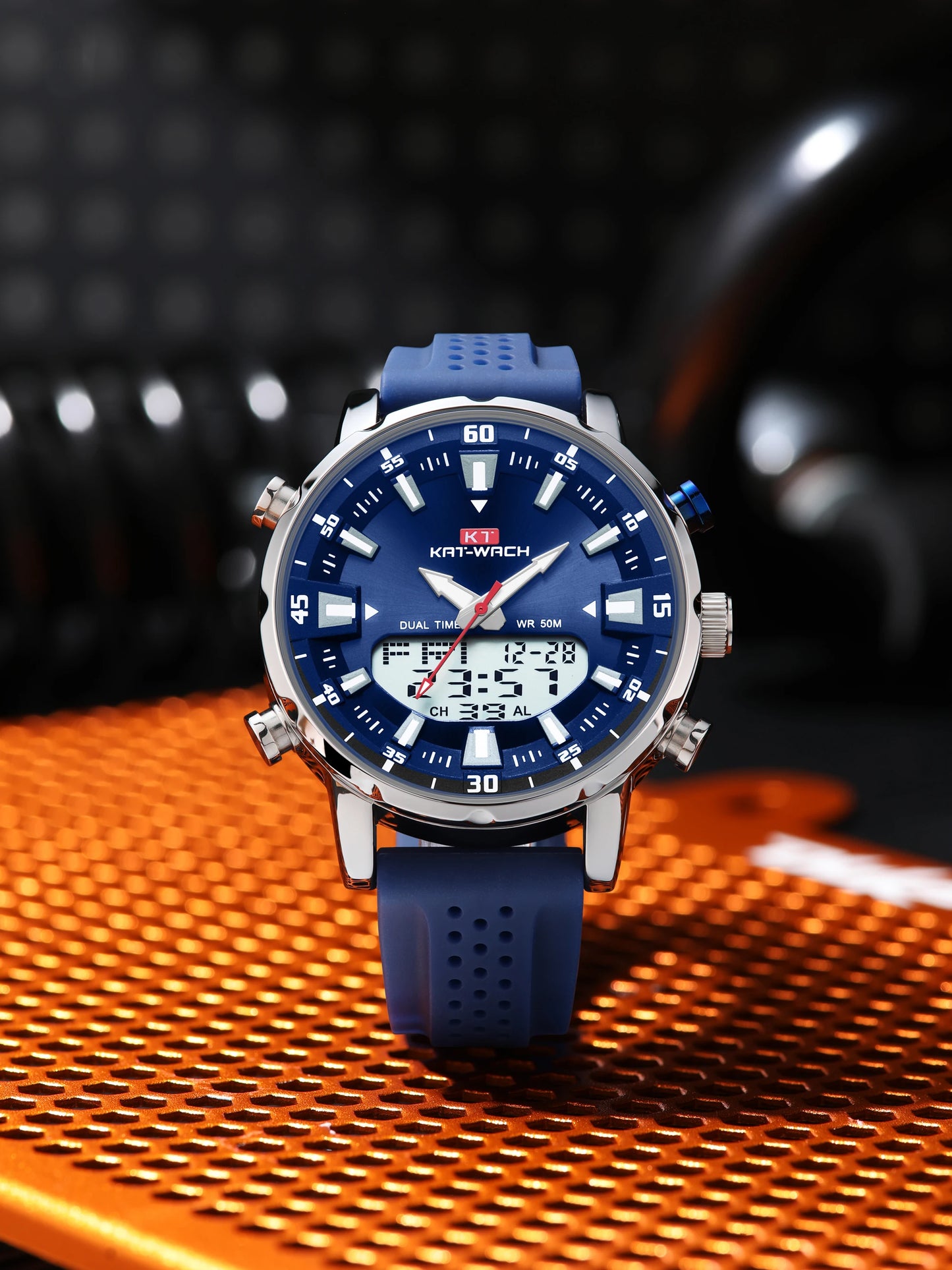 Montre Homme KAT-WACH KT1815 – Double Affichage & Résistance 5 ATM