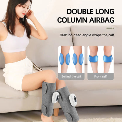 Massage Jambes Sans Fil 360° – Compression Air & Relaxation Musculaire
