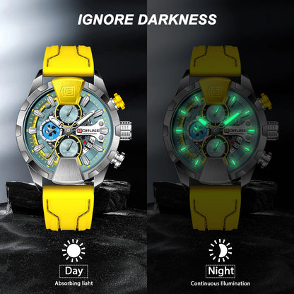 Montre BORUSE Chronographe Homme – Sport & Puissance (5 coloris)