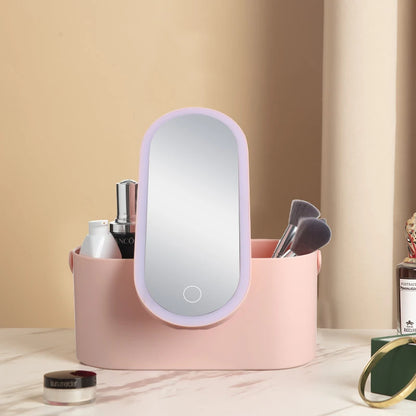 Boîte de Maquillage Intelligente avec Miroir LED