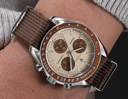 CADISEN C7064 – Chronographe Prestige VK68 (Édition Sport Vintage)