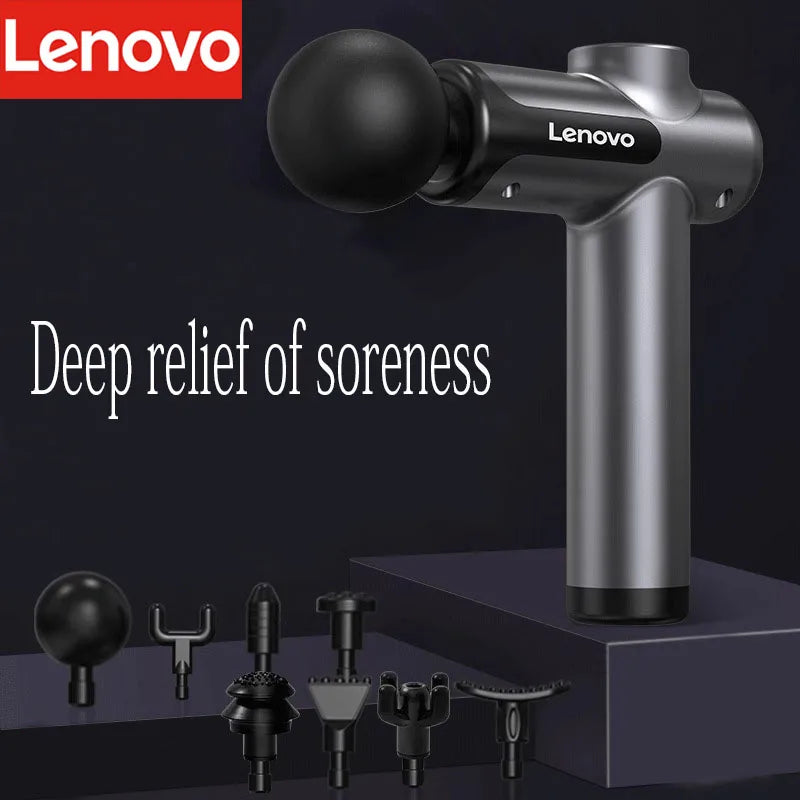 Pistolet de Massage Professionnel Lenovo – Séries N2 & N3 | 6 à 8 Têtes