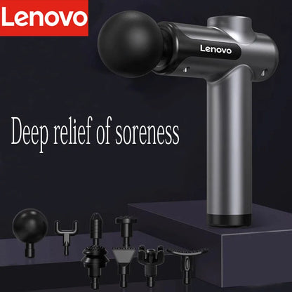 Pistolet de Massage Professionnel Lenovo – Séries N2 & N3 | 6 à 8 Têtes
