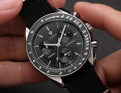 CADISEN C7064 – Chronographe Prestige VK68 (Édition Sport Vintage)