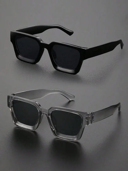 Lunettes de Soleil Carrées – Unisexes, Style Urbain & UV400