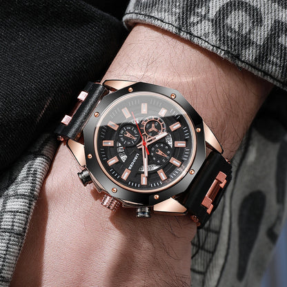 Montre Homme – Sport Élégant & Quartz Précis