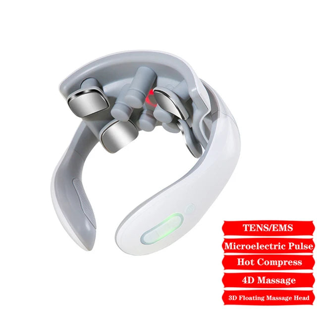 Collier de Massage Intelligent Cervical – Chauffant & Ergonomique