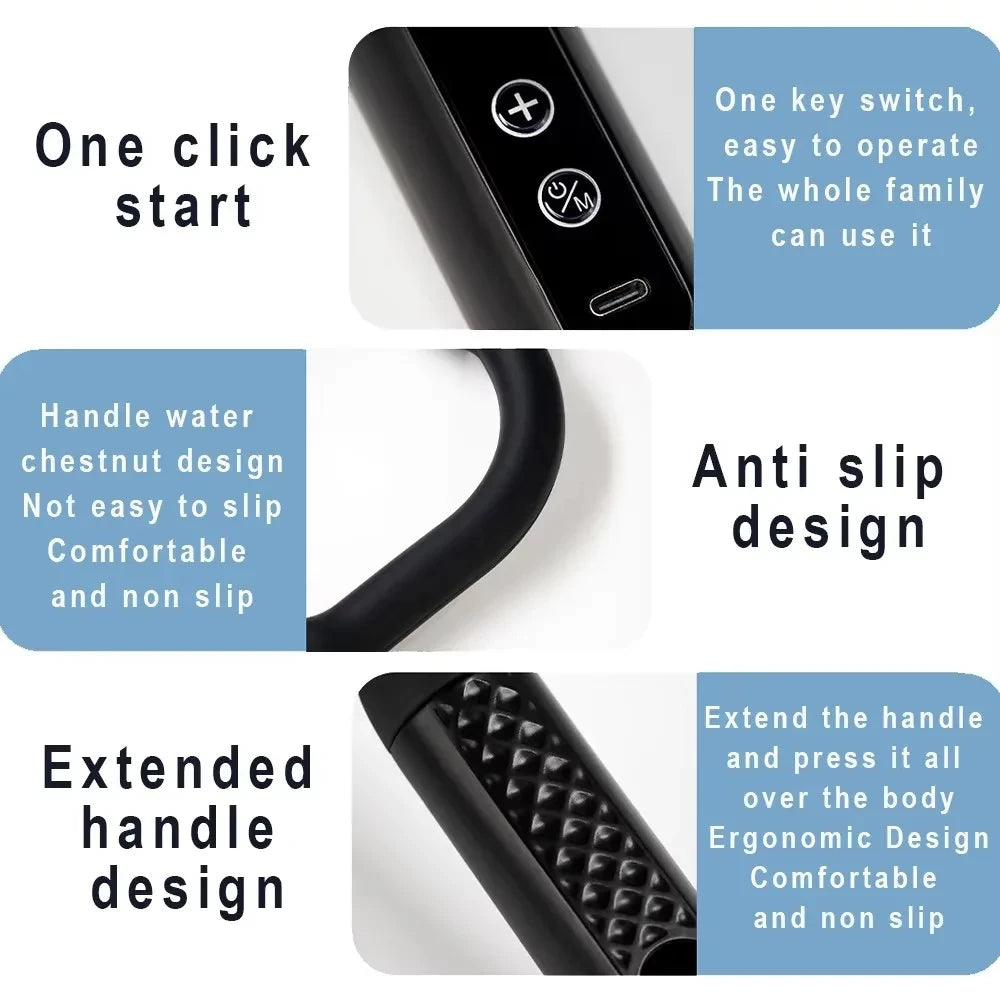 Massage Marteau Électrique – Smart Gun Rechargeable | 9 Modes