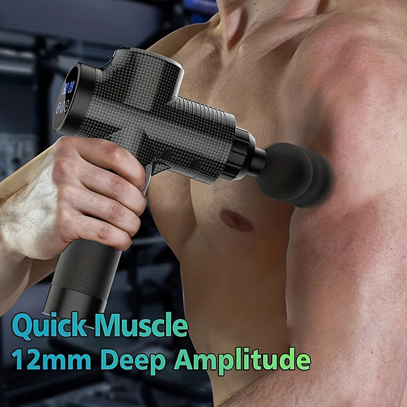 Pistolet de Massage Profond – 6 ou 30 Vitesses | Recharge USB-C
