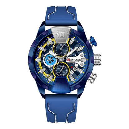 Montre BORUSE Chronographe Homme – Sport & Puissance (5 coloris)