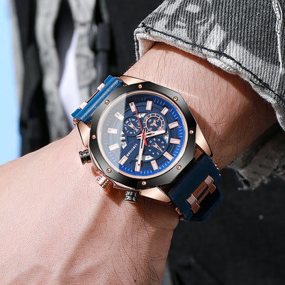 Montre Homme – Sport Élégant & Quartz Précis