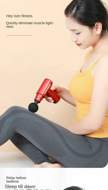 Mini Pistolet de Massage Musculaire – Recharge USB-C (5 couleurs)