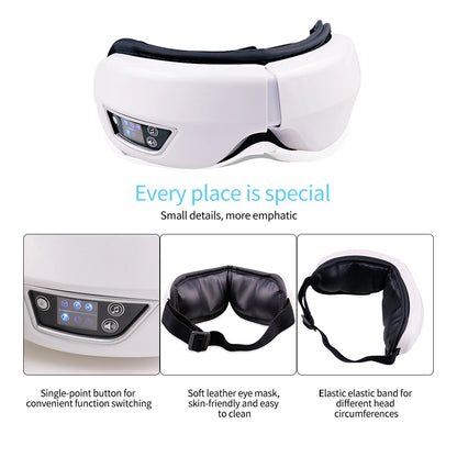 Masque de Massage Oculaire – Relaxation Intelligente & Bien-Être Visuel