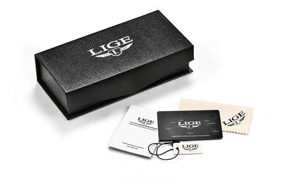 LIGE LG8949 – Montre Mécanique Homme (Édition Business & Phase de Lune)