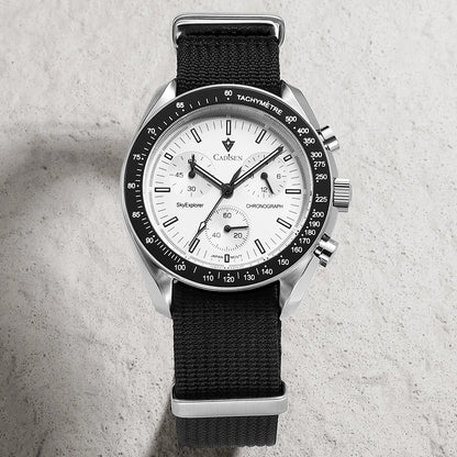 CADISEN C7064 – Chronographe Prestige VK68 (Édition Sport Vintage)