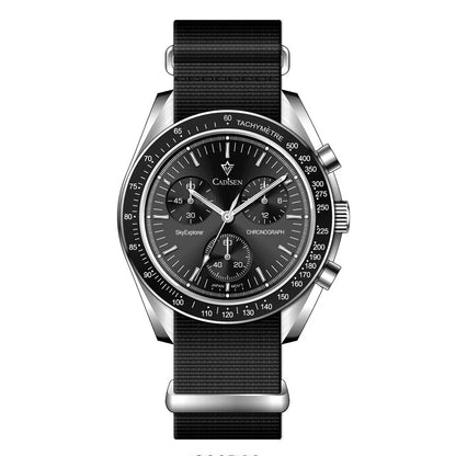 CADISEN C7064 – Chronographe Prestige VK68 (Édition Sport Vintage)