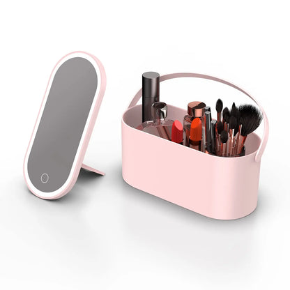Boîte de Maquillage Intelligente avec Miroir LED