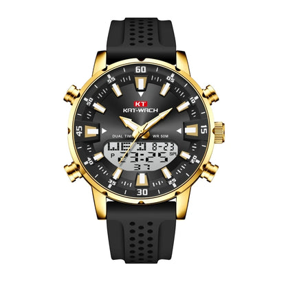 Montre Homme KAT-WACH KT1815 – Double Affichage & Résistance 5 ATM