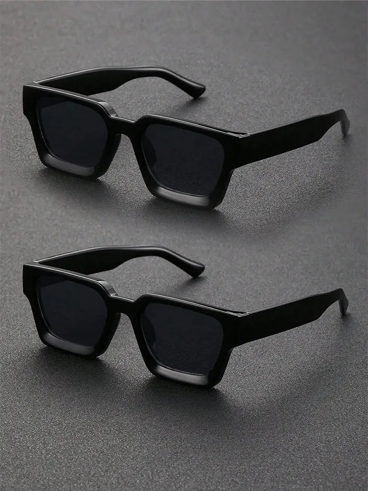 Lunettes de Soleil Carrées – Unisexes, Style Urbain & UV400