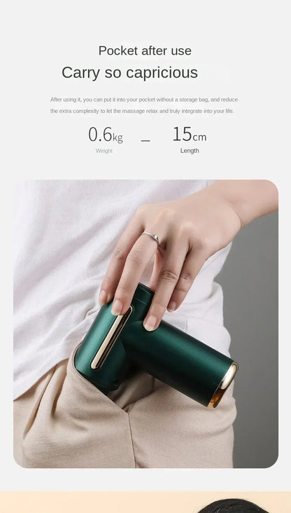 Mini Pistolet de Massage Musculaire – Recharge USB-C (5 couleurs)