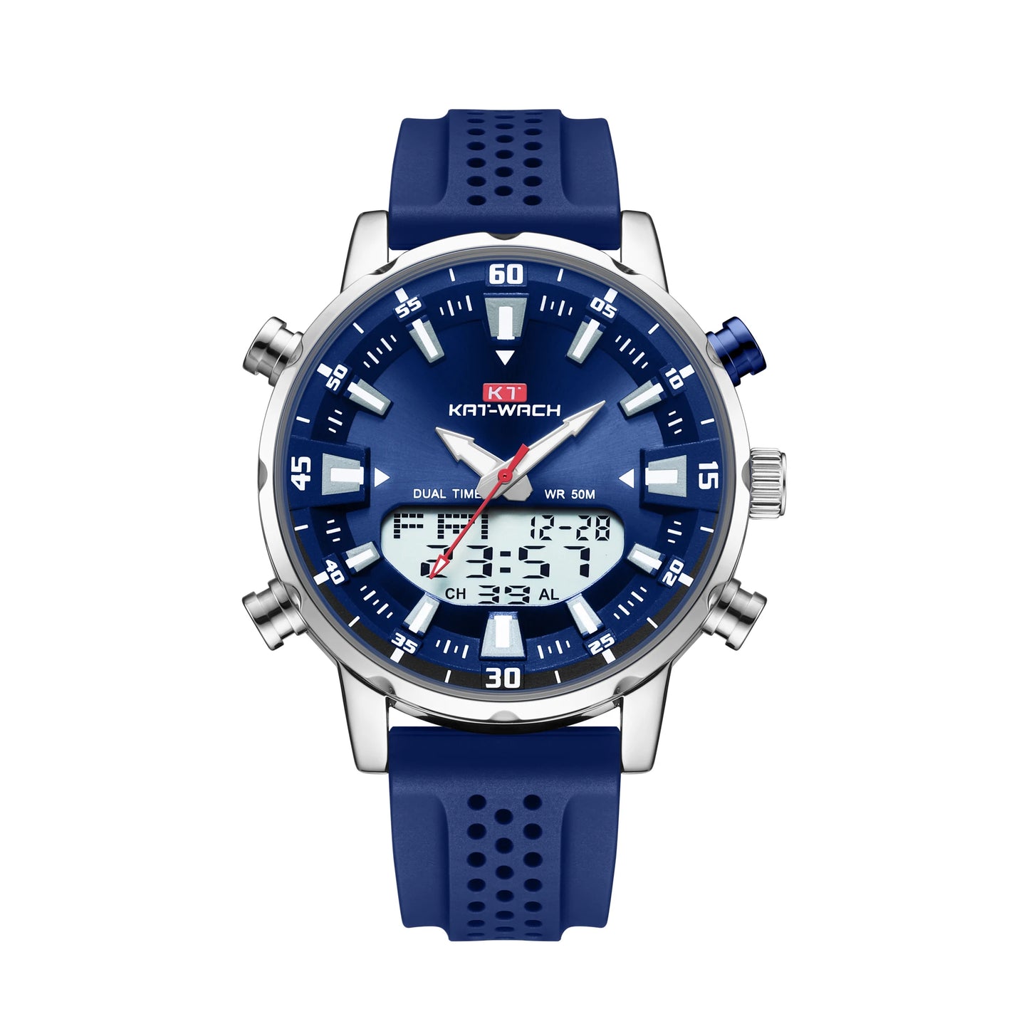 Montre Homme KAT-WACH KT1815 – Double Affichage & Résistance 5 ATM