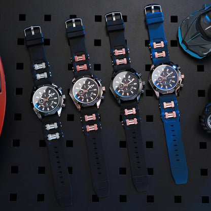 Montre Homme – Sport Élégant & Quartz Précis