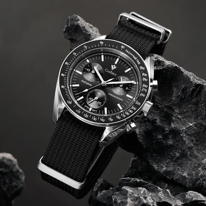 CADISEN C7064 – Chronographe Prestige VK68 (Édition Sport Vintage)