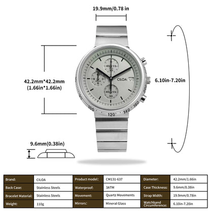 Montre CILOA – Épure Suprême (Édition Architecte)