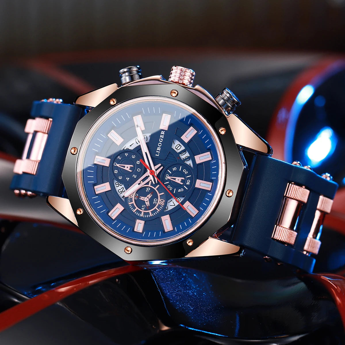 Montre Homme – Sport Élégant & Quartz Précis