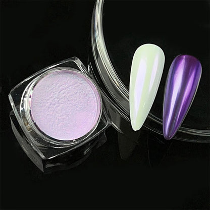 Poudre de pigmentation pour ongle