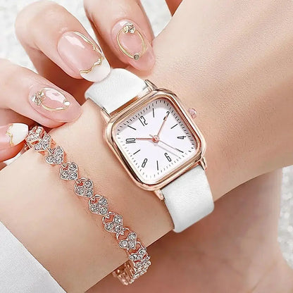 Montre Élégance Étoilée – Coffret 2 pièces
