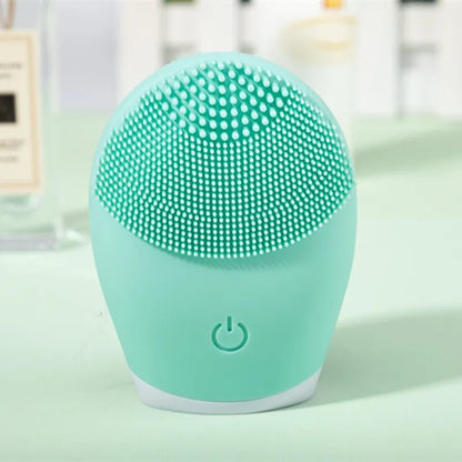 Brosse Nettoyante Visage Électrique en Silicone