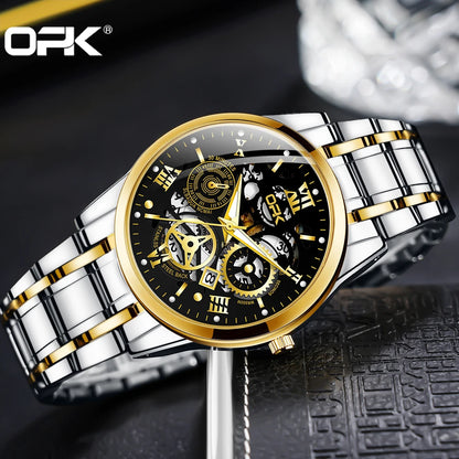 Montre OPK8135 – Harmonie Mécanique (Édition Dual-Ton)