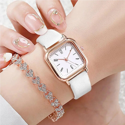 Montre Élégance Étoilée – Coffret 2 pièces