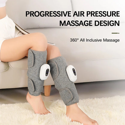 Massage Jambes Sans Fil 360° – Compression Air & Relaxation Musculaire